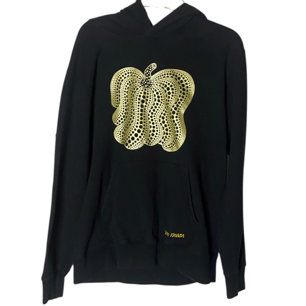 Uniqlo x MoMA Yayoi Kusama "Yellow Pumpkin" SPRZ NY Hoodie - Large - Picture 2 of 6